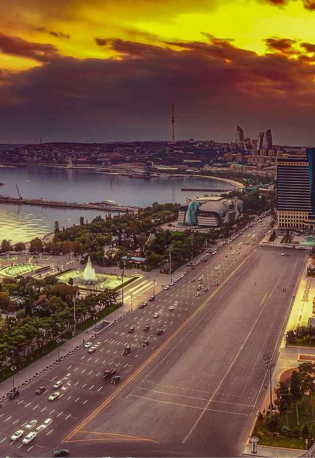 Bakú, Azerbaiyán.