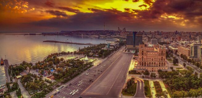 Bakú, Azerbaiyán.