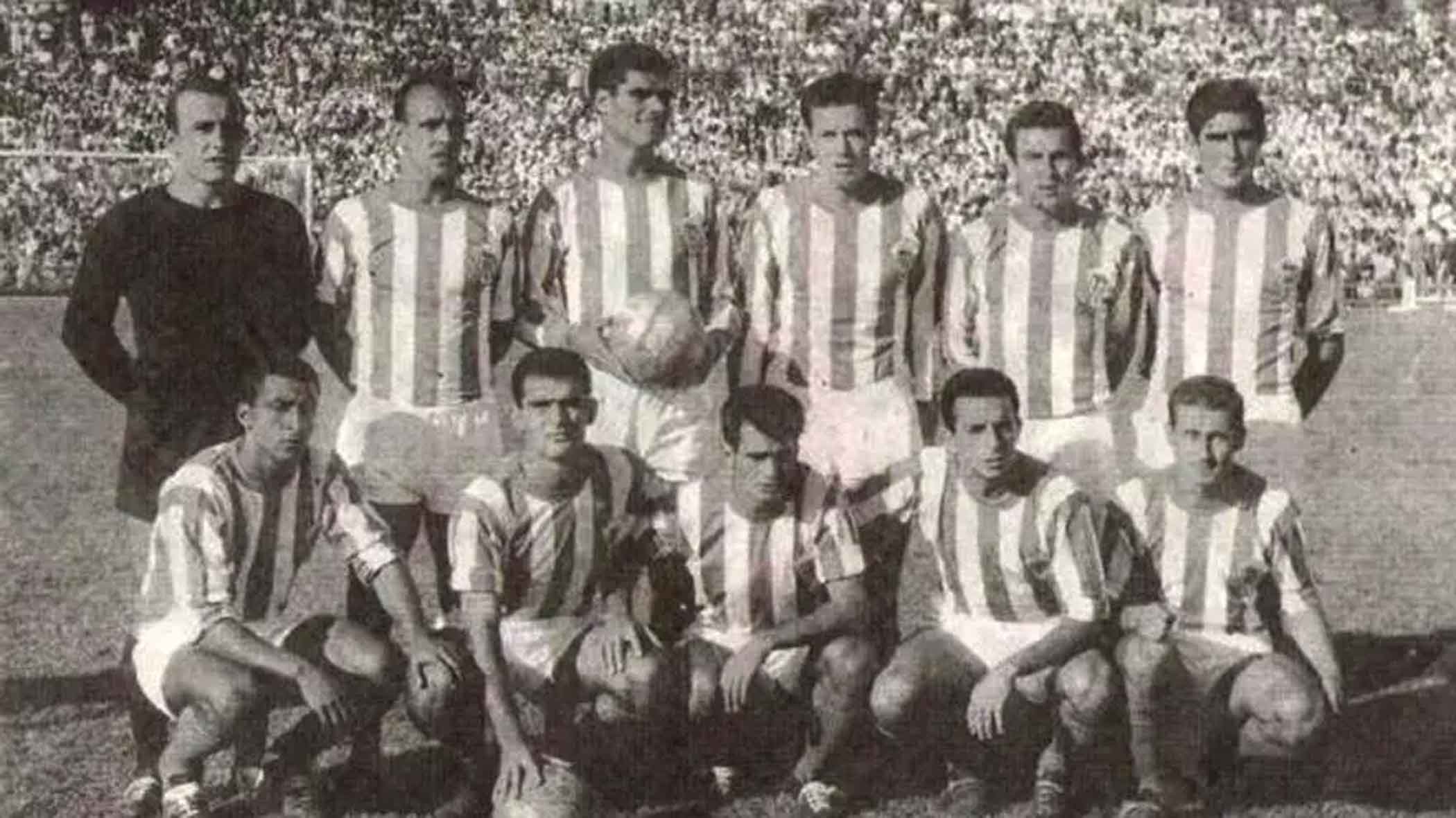Alineación del Córdoba CF en 1962.