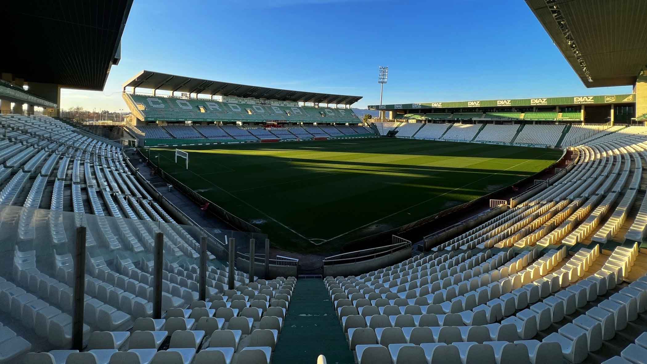 Estadio Bahrain Victorius Nuevo Arcángel en Córdoba.