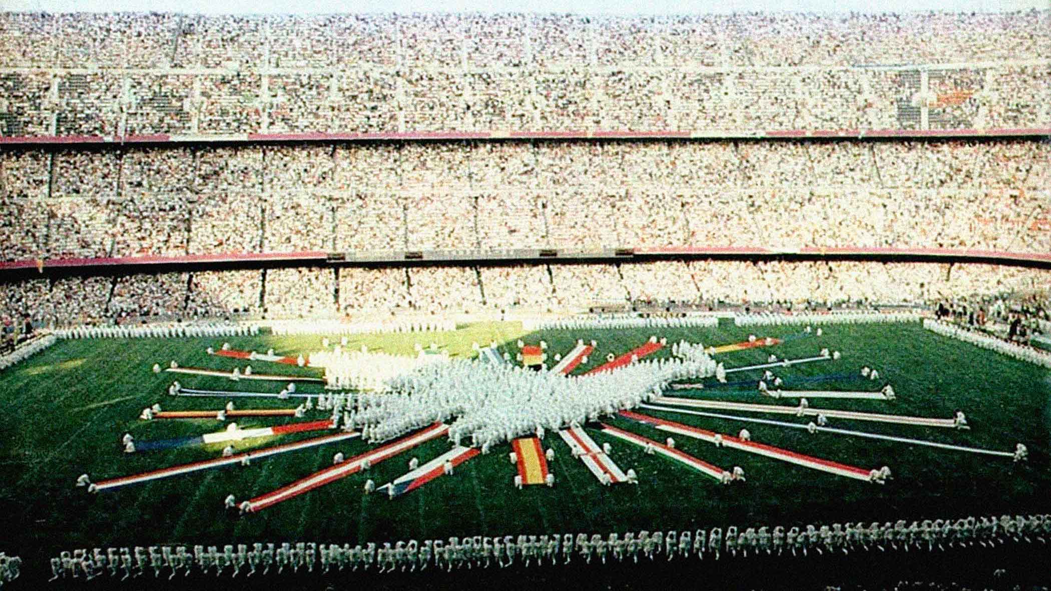 ceremonia inaugural barcelona mundial 82